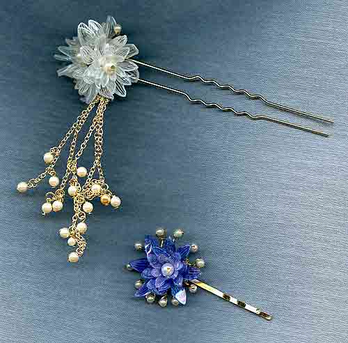 STAMP & PAINT Shrink Jewelry PJ115 Shrink Plastic in Jewelry Chieko Yuguchi work