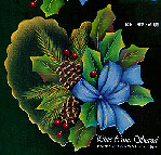 Pine Cone Stand まつかさとリボンのクリスマス飾り