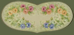Welcome Heart Plaque of Roses バラのウエルカムハートプラーク バラのウエルカムハートプラーク 湯口千恵子作