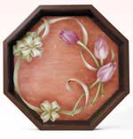 Tulips and Ribbon Octagonal Tray 塼åפȥܥΥȥ쥤